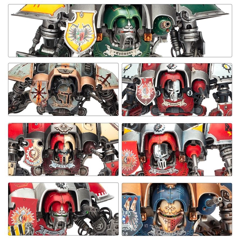 Imperial Knights - Knights Questoris - Modellismo Games Workshop  |...