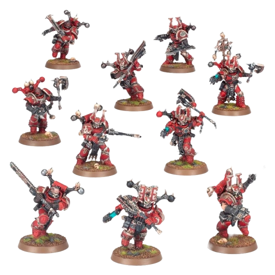 World Eaters - Khorne Berzerkers - Modellismo Games Workshop  | La ...