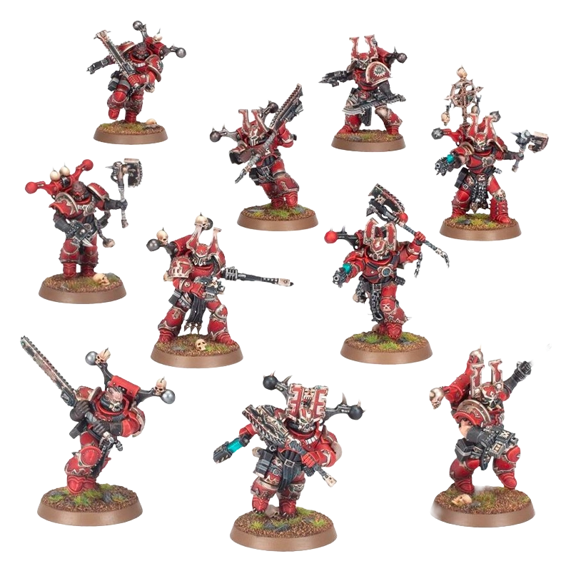 World Eaters - Khorne Berzerkers - Modellismo Games Workshop  | La ...