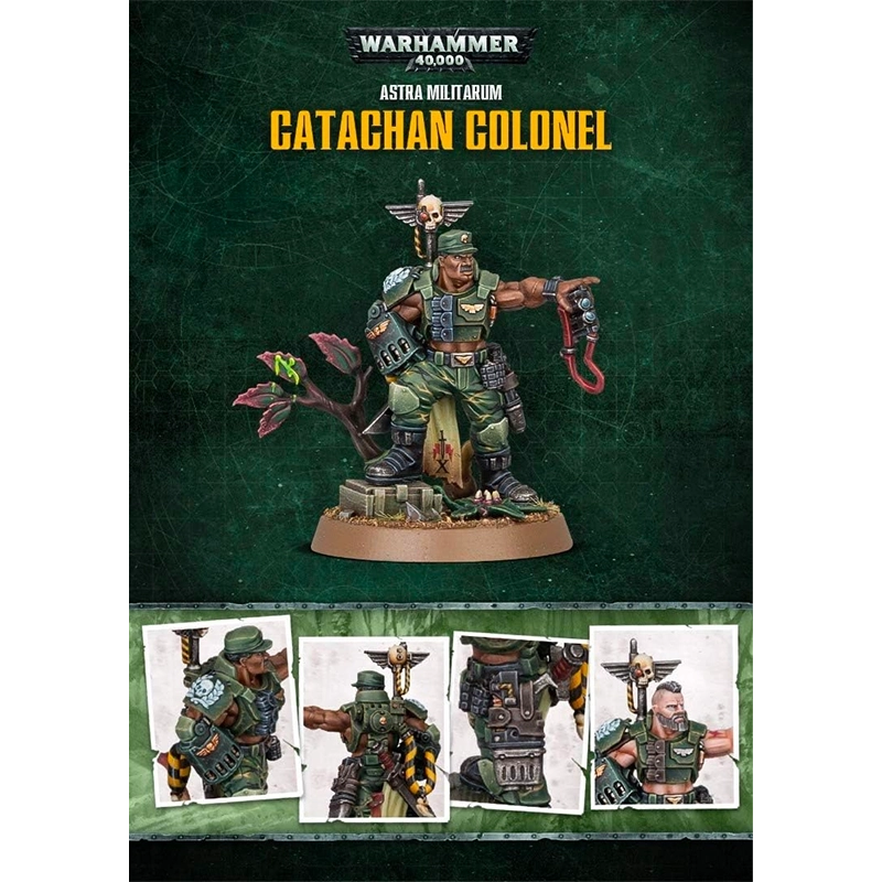 Astra Militarum - Catachan Colonel Commemorative Series - Modellism...