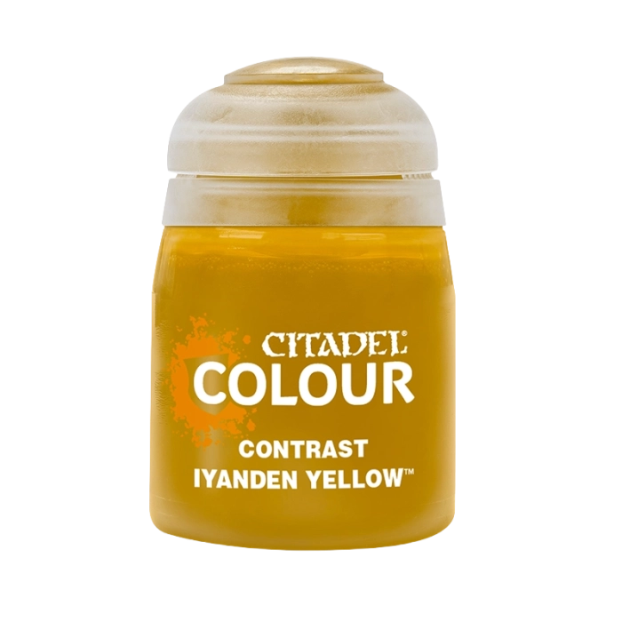 Contrast: Iyanden Yellow - Modellismo Warhammer Colour  | La Tavern...