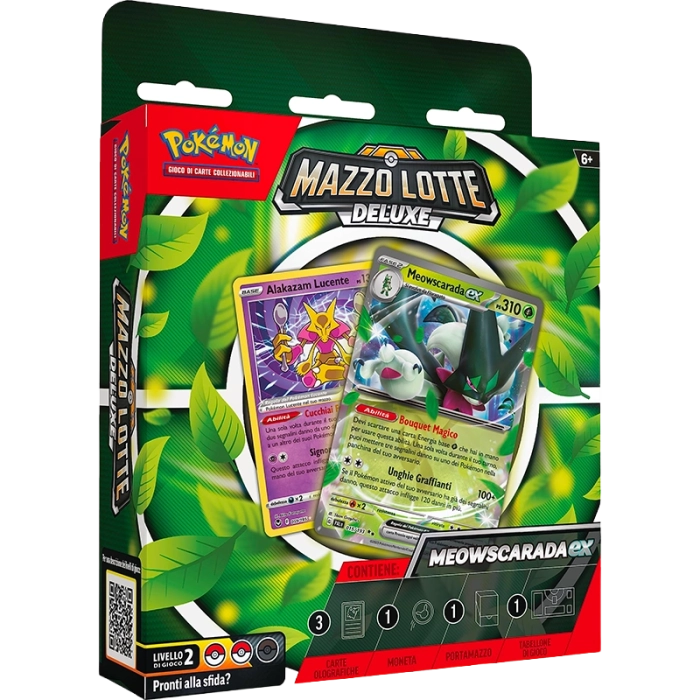 Pokémon - Mazzo Lotte Deluxe Meowscarada-ex - Carte Collezionabili ...