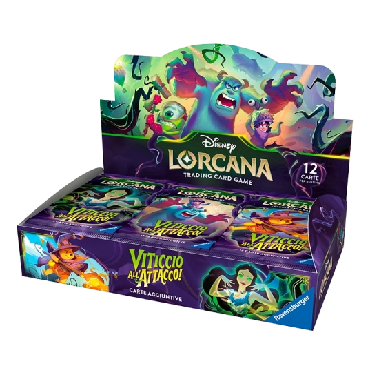 Lorcana - Box 24 Buste - Viticcio all'attacco - ITA Ravensburger | ...