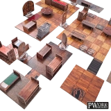 The Tavern - RPG Modular Map Tiles - Giochi di Ruolo PWork Wargames...