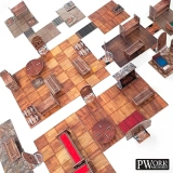 The Tavern - RPG Modular Map Tiles - Giochi di Ruolo PWork Wargames...
