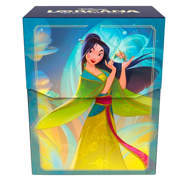 Lorcana - Porta Mazzo - Fabled - Mulan - Carte Collezionabili Raven...