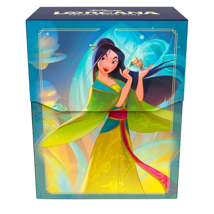 Lorcana - Porta Mazzo - Fabled - Mulan - Carte Collezionabili Raven...