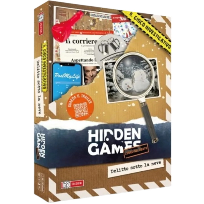Hidden Games - Delitto sotto la Neve - Giochi da Tavolo MS Edizioni...