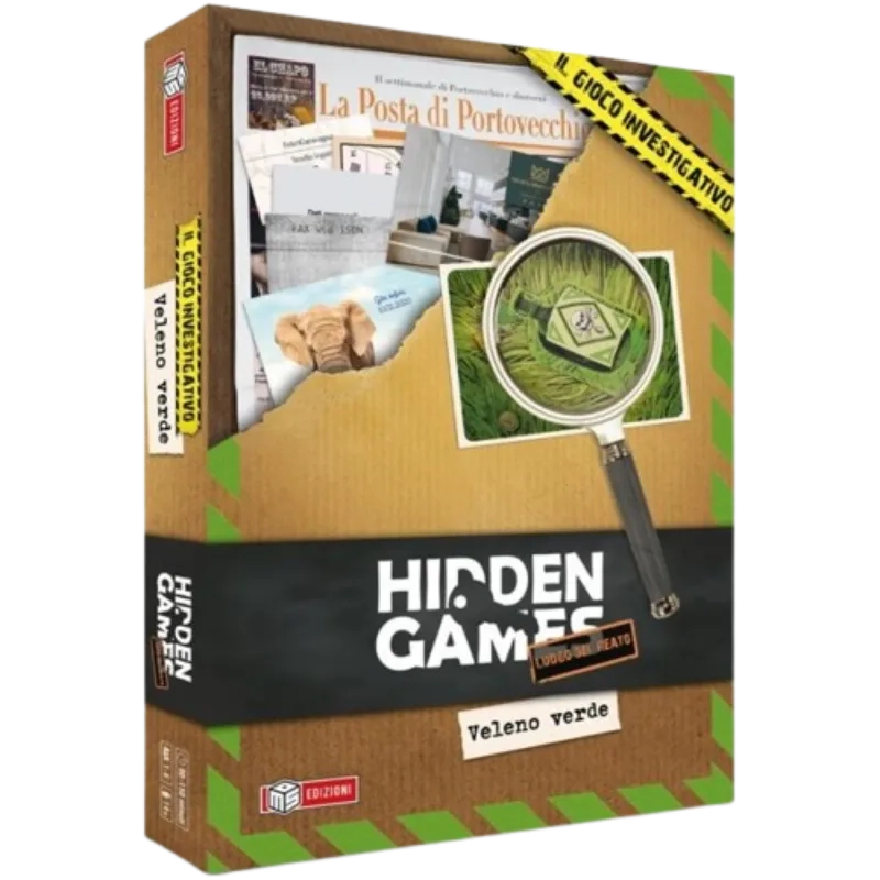 Hidden Games - Veleno Verde - Giochi da Tavolo MS Edizioni  | La Ta...