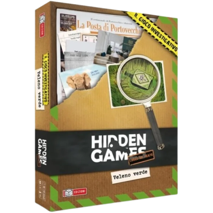 Hidden Games - Veleno Verde - Giochi da Tavolo MS Edizioni  | La Ta...