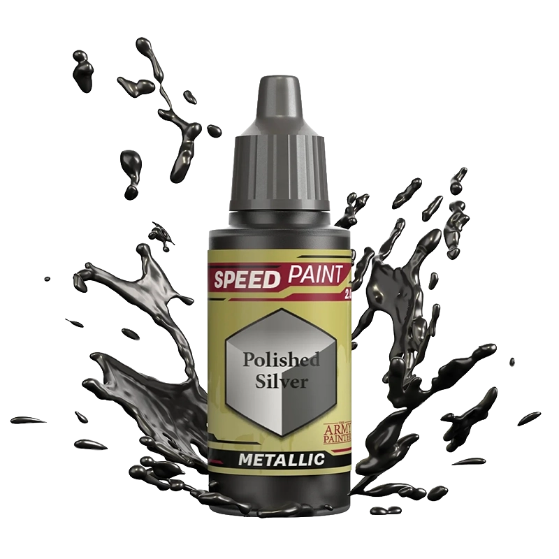 Speedpaint: Polished Silver (Metallic) The Army Painter | La Tavern...