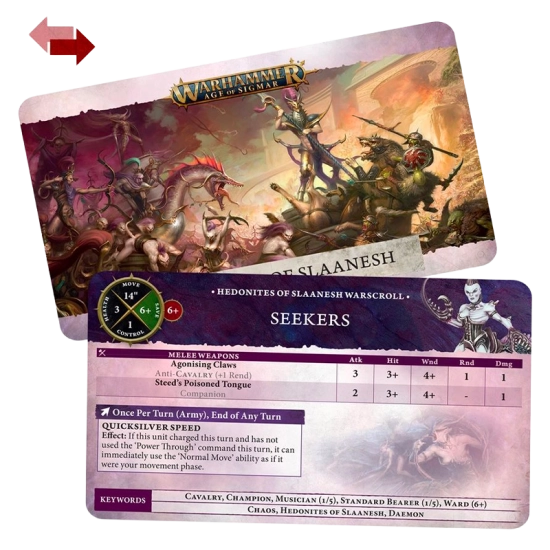 Chaos Battletome: Hedonites of Slaanesh – Gamer's Edition (ENG) Gam...