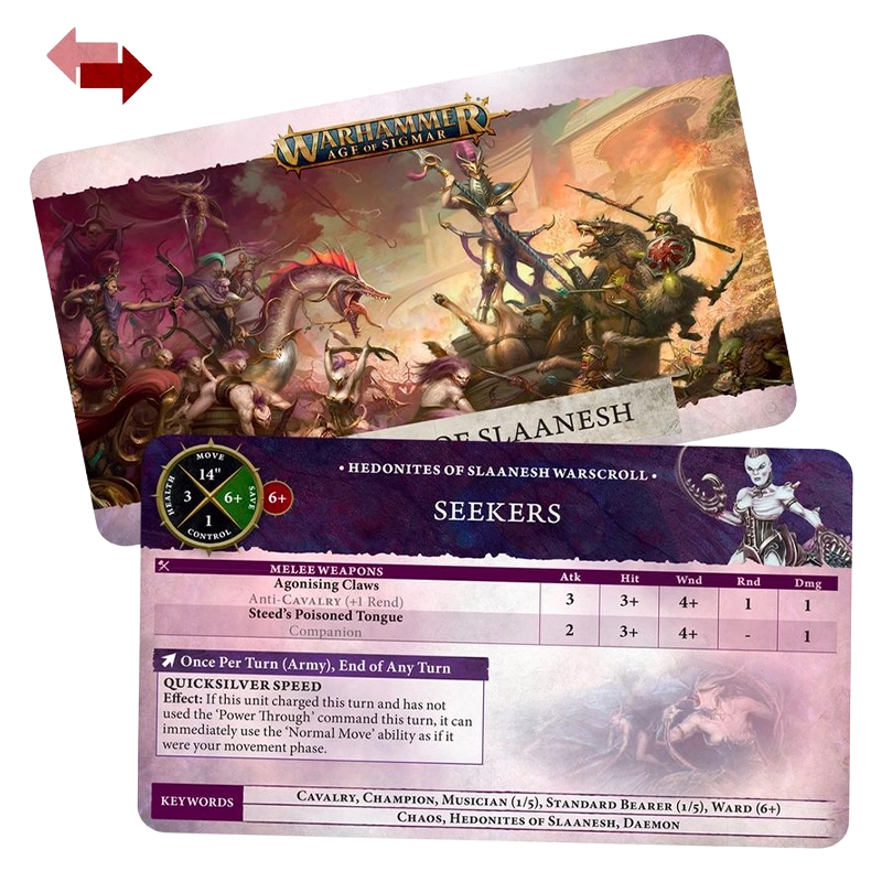 Chaos Battletome: Hedonites of Slaanesh – Gamer's Edition (ENG) Gam...