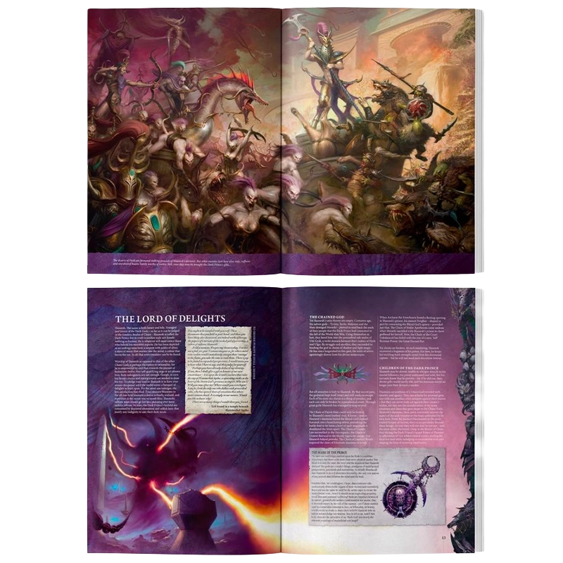 Chaos Battletome: Hedonites of Slaanesh – Gamer's Edition (ENG) Gam...