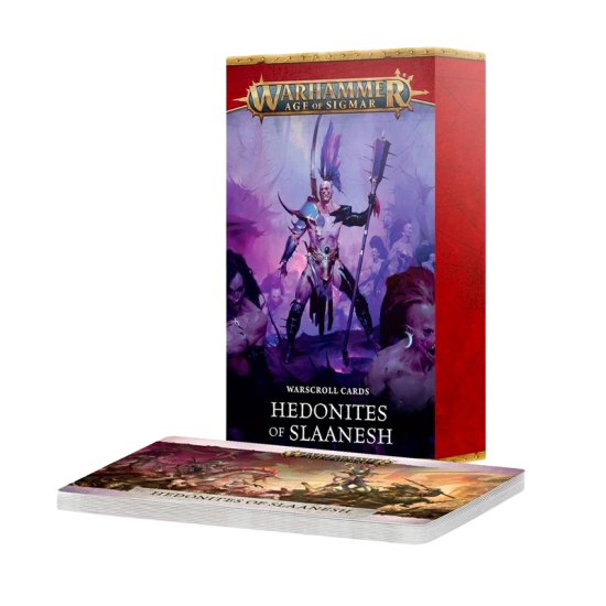 Warscroll Cards: Hedonites of Slaanesh (ENG) Games Workshop | La Ta...