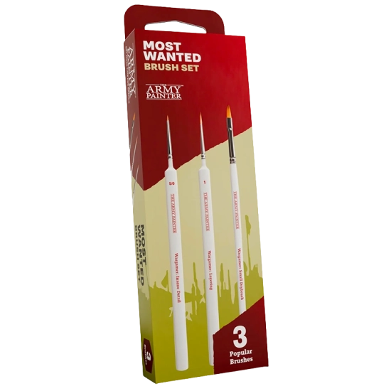 Most Wanted Brush Set - Modellismo The Army Painter  | La Taverna d...