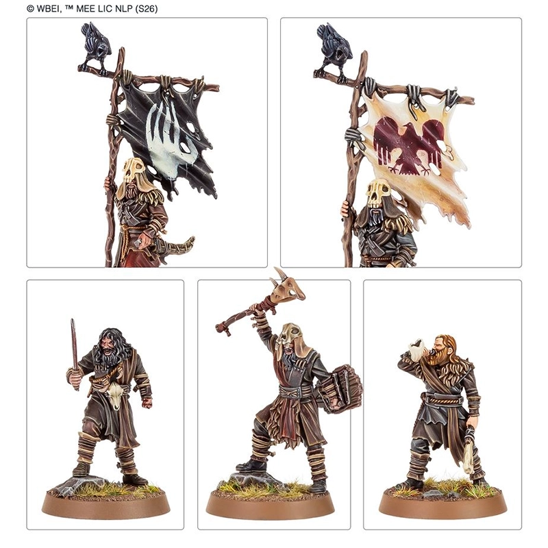 Middle-earth™ Strategy Battle Game: Hill Tribesmen Commanders Games...
