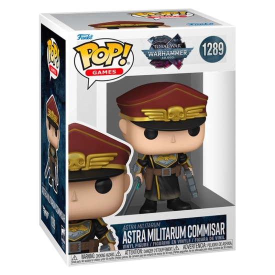 Funko Pop! - Warhammer 40k - Astra Militarum Commisar - Numero 1289...