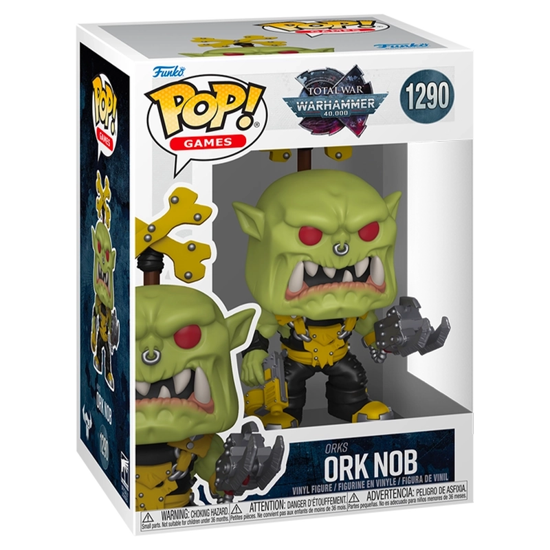 Funko Pop! - Warhammer 40k - Ork Nob - Numero 1290 FUNKO POP! FUNKO...
