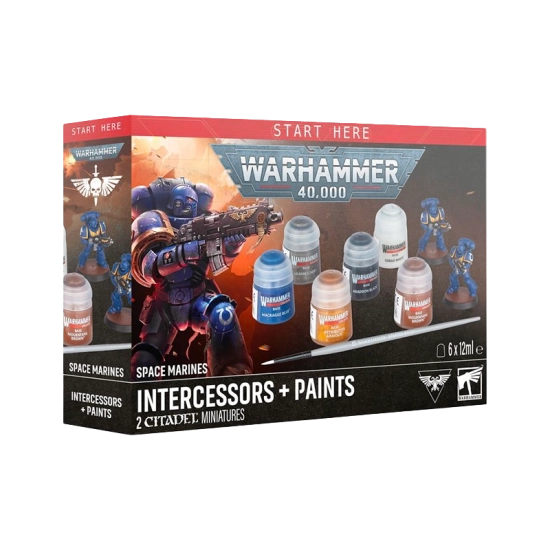 Space Marines: Intercessor + Colori Games Workshop | La Taverna del...