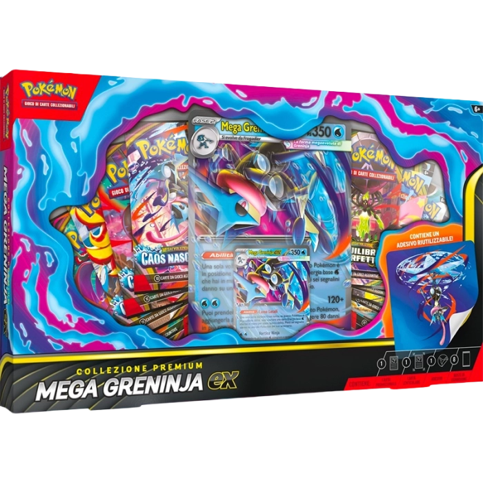 Pokémon - Collezione Premium Mega Greninja EX Pokémon | La Taverna ...