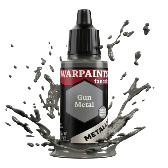 Warpaints Fanatic Metallic: Gun Metal The Army Painter | La Taverna...