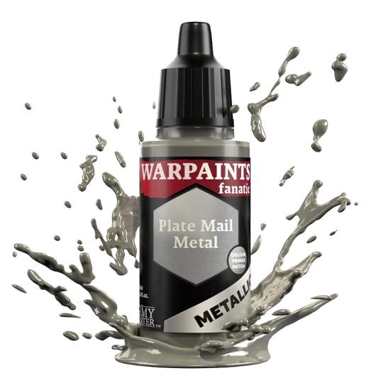 Warpaints Fanatic Metallic: Plate Mail Metal The Army Painter | La ...
