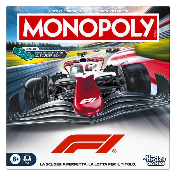 Monopoly - Formula 1 Giochi da Tavolo Hasbro | La Taverna del Gufo