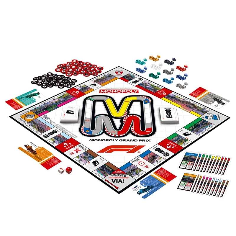 Monopoly - Formula 1 Giochi da Tavolo Hasbro | La Taverna del Gufo
