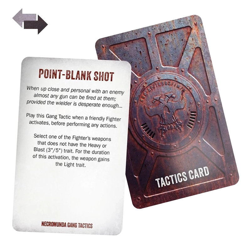 Necromunda Skirmish Core Gang Tactics Cards (ENG) Games Workshop | ...