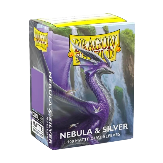 Matte Dual Sleeves - 100 Bustine Standard Dragon Shield | La Tavern...