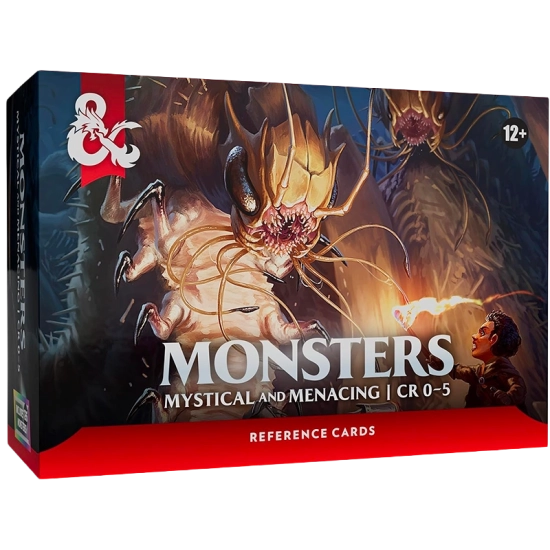 Dungeons & Dragons - Reference Cards - Monsters: Mystical and Menac...