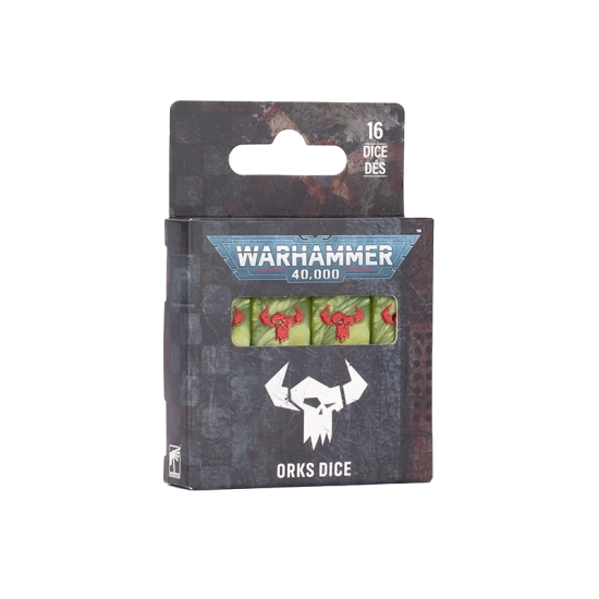 Warhammer 40K Orks - Dice Games Workshop | La Taverna del Gufo