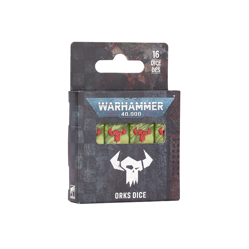 Warhammer 40K Orks - Dice Games Workshop | La Taverna del Gufo