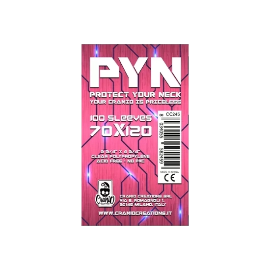100 Bustine Protettive PYN - 70 x 120 - Bustine Protettive Cranio C...