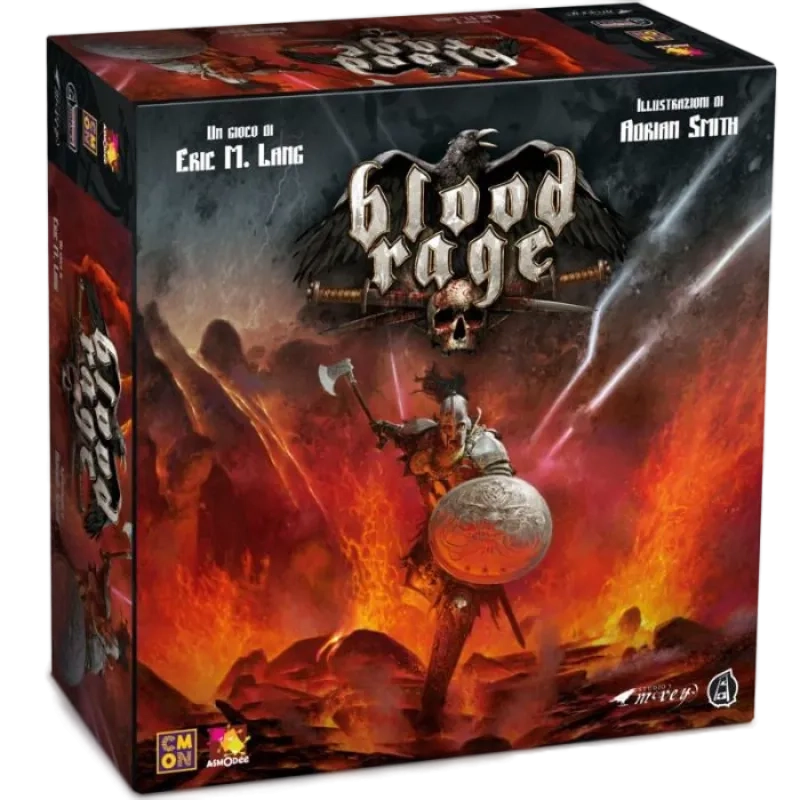 Blood Rage - Giochi da Tavolo Asmodee  | La Taverna del Gufo