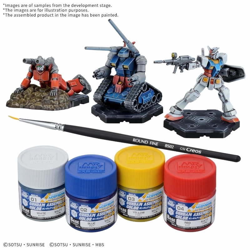 Gundam Assemble - Paint Pack 01 - Modellismo Bandai  | La Taverna d...