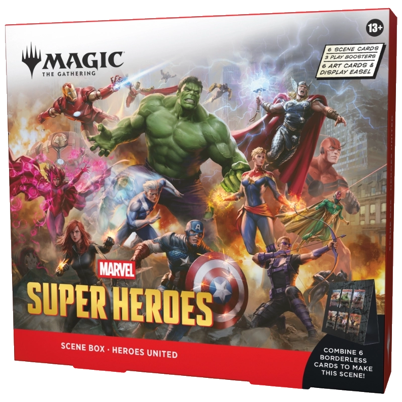 Magic: The Gathering - Box Scene - Marvel Super Heroes (4 scene) - ...