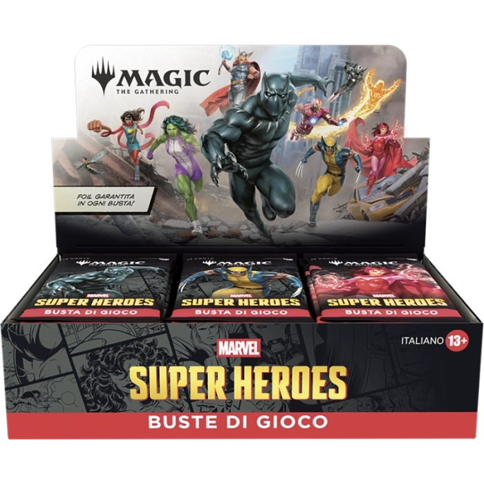 Magic: The Gathering - Box Play Booster - Marvel Super Heroes (30 b...