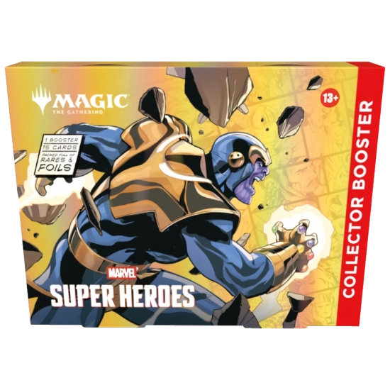 Magic: The Gathering - Collector Booster Box - Marvel Super Heroes ...