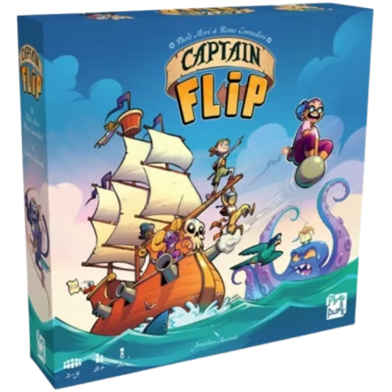 Captain Flip - Giochi da Tavolo Asmodee  | La Taverna del Gufo