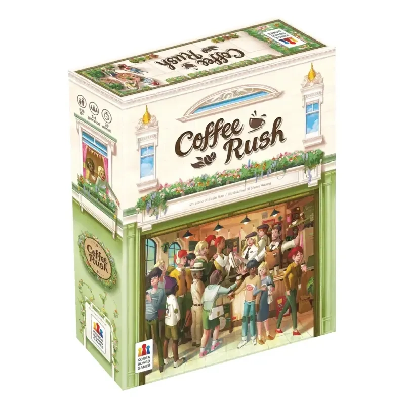 Coffee Rush - Giochi da Tavolo Asmodee  | La Taverna del Gufo