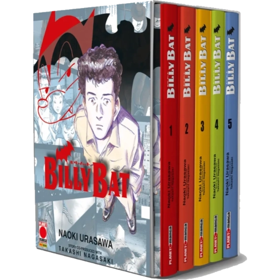 Billy Bat - Nuova Edizione - Cofanetto 1 (Vol. 1-5) - Fumetti e Fig...
