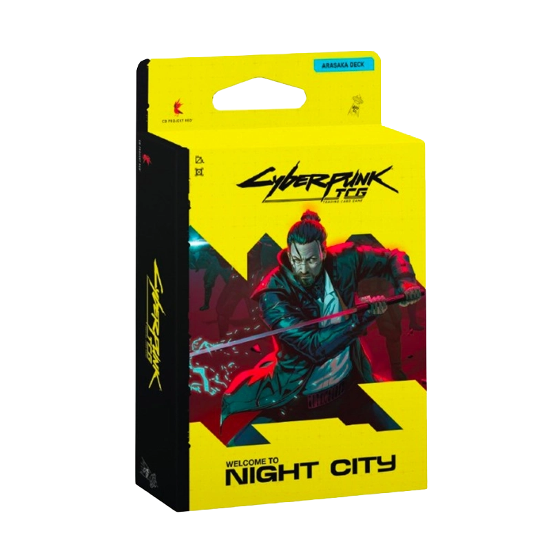 Cyberpunk TCG - Welcome to Night City - Starter Deck - Embracing Po...