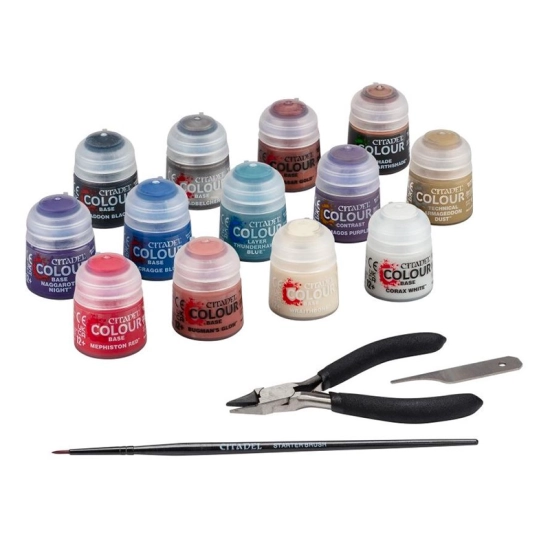 Warhammer 40,000 - Set Colori + Attrezzi - Modellismo Warhammer Col...