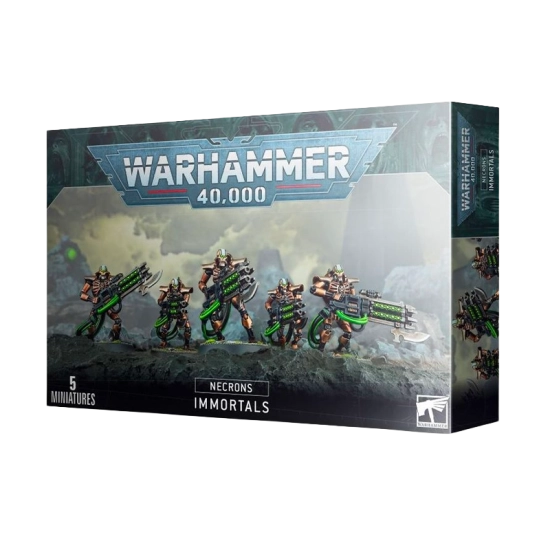 Necrons - Immortals - Modellismo Games Workshop  | La Taverna del Gufo
